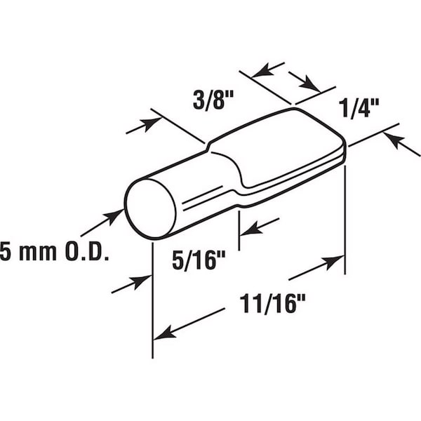 Shelf Support 5Mm Cd8